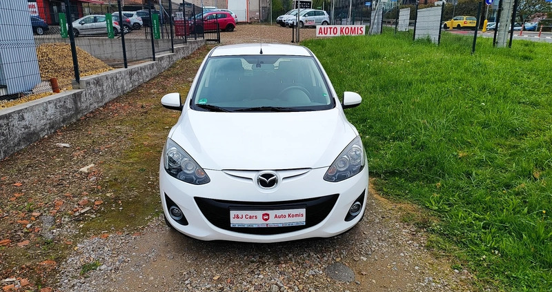 Mazda 2 cena 28999 przebieg: 81500, rok produkcji 2012 z Wieliczka małe 379